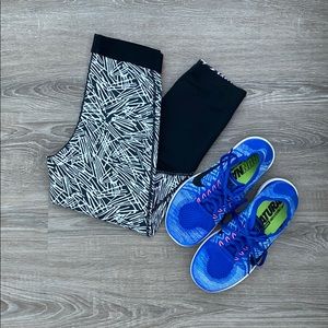 ❤️ Nike black and white leggings tights Size Small